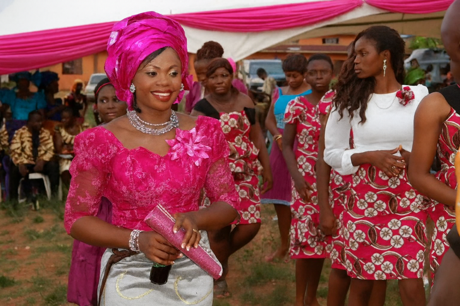 Traditional Igbo wedding - family album